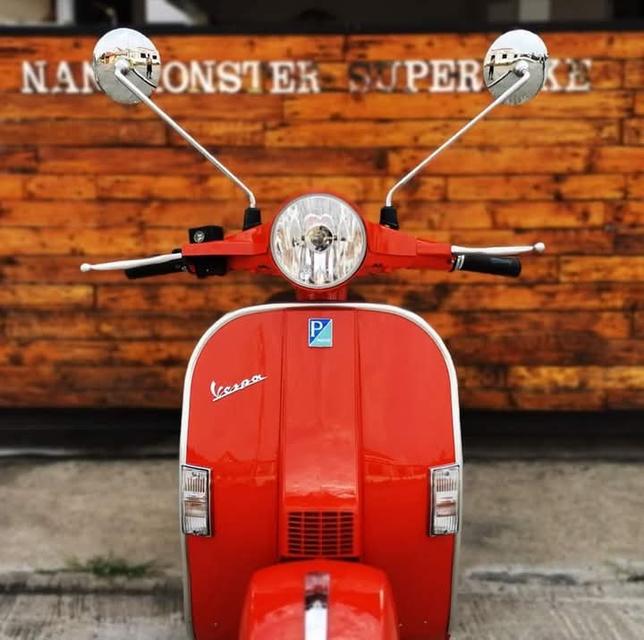 Vespa PX 125 สีส้ม 8