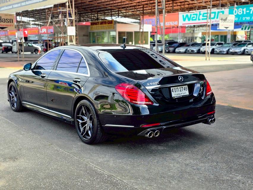 รหัสรถ BAC2746 BENZ S500e Exclusive Premium Plug-in Hybrid W222 ปี 2017 (จดทะเบียน 2023) สีดำ 🖤 4