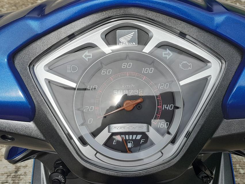 Honda Wave 110i AT ปี2010 Honda Wave 110i AT ปี2010 สี Dark Blue Pearl & Fossil Grey 13
