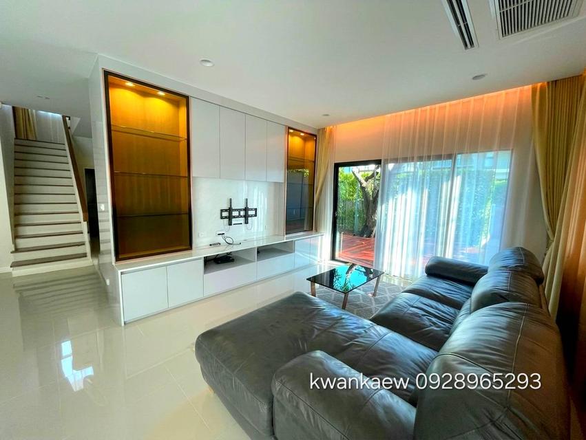 ขายด่วนบ้านเดี่ยวพรีเมี่ยม 2 ชั้น มบ.เศรษฐสิริ ลำลูกกา ติดถนนใหญ่ ตกแต่งพร้อมอยู่ 3