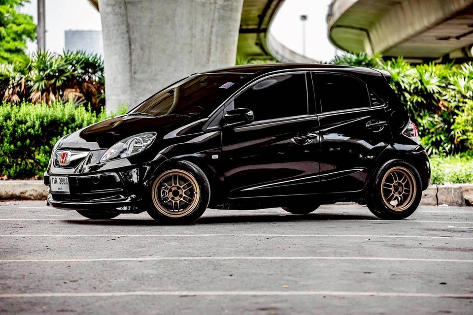 Honda Brio 1.2V ท๊อปสุด ปี 2012 เกียร์ออโต้ สีดำ 9