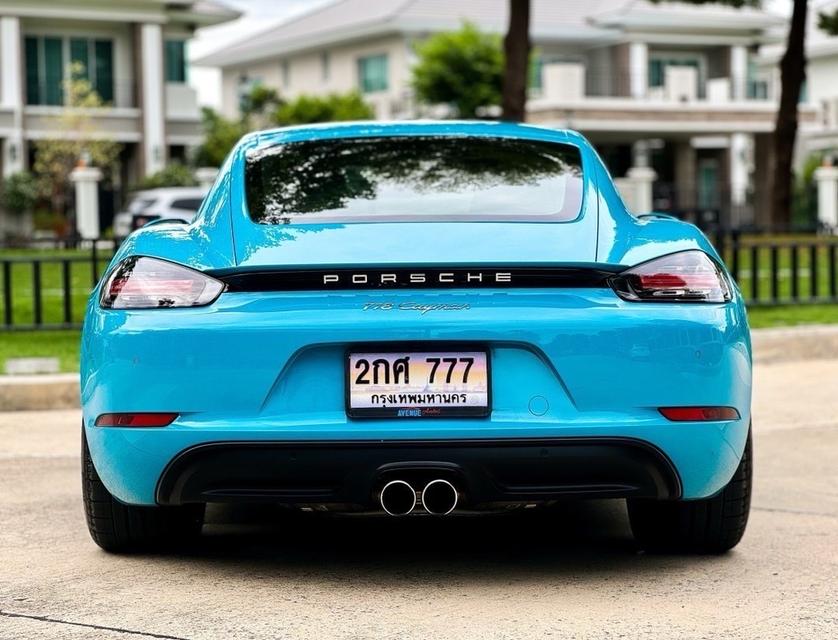 รหัสรถ AVA777 🔥 Porsche 718 Cayman 2.0 PDK ปี 2017 6