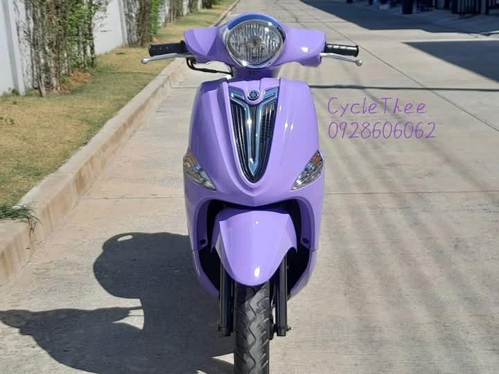 Yamaha Fiore สีม่วง 4