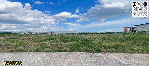 ที่ดินสวย 4 ไร่เศษ สีม่วงขอใบ รง.4 ง่าย+ขายต่อสะดวก เด่นสง่าหน้ากว้าง ถมแล้วพร้อมใช้ ในสวนหลวง ใกล้สาย 4 ตัดใหม่ กระทุ่มแบน- KK3655S 3