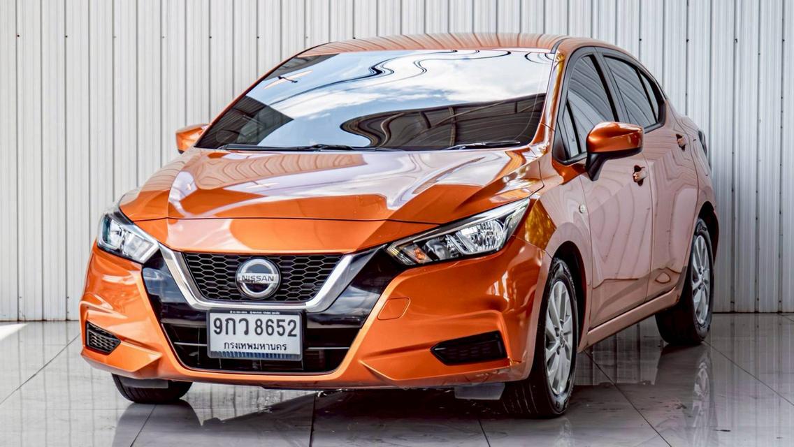NISSAN ALMERA 1.0 EL ปี 2021 สีส้มโฉม ปี19-ปัจจุบัน รูปย่อยที่ 3