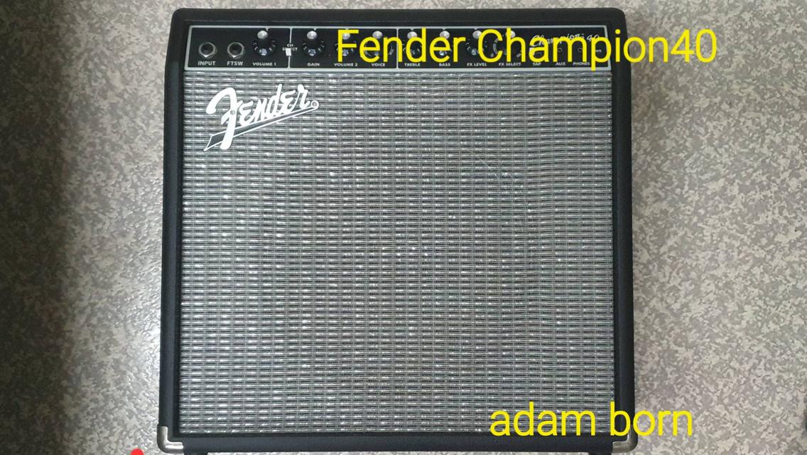 *ขายครับ! Fender Champion40 สภาพดี ใช้งานปรกติครับ **