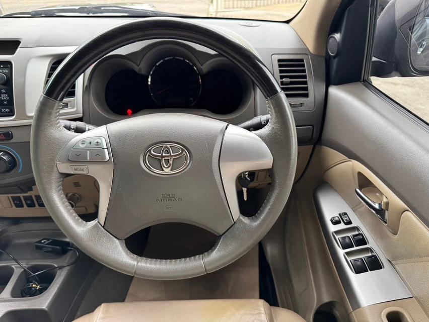 Toyota Fortuner ตัว G SUV เกียร์อัตโนมัติ เครื่อง2.5cc. ดีเซล ปี2013~รถมือสองฟรีดาวน์ ออกรถ 0 บาท ปรึกษาฟรีทุกเงื่อนไข ไม่มีวันหยุด