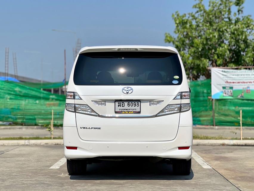 รหัสรถ CH6096 TOYOTA VELLFIRE 2.4V ปี 2012 สภาพสวยมากๆ 7