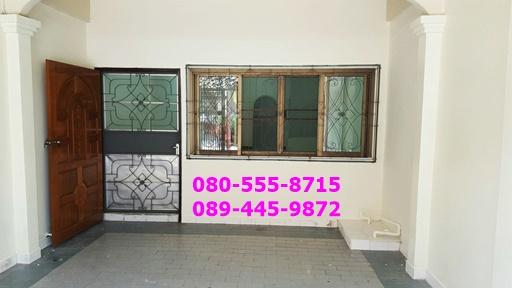 บ้านทาวน์เฮ้าส์ สุขสันต์6 บางแค ใกล้รถไฟฟ้า MRT หลักสอง เดอะมอลล์บางแค 2