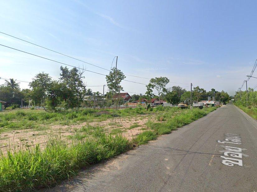 ขายที่ดินห้วยใหญ่ พัทยาถมแล้ว 120 ตรว. ติดถนน2ด้านซอยโลมาใกล้หาดบ้านอำเภอ7กม. บางละมุง ชลบุรี