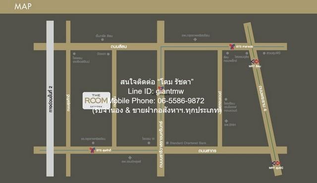 CONDO. The room Sathorn - TanonPun 1BEDROOM 25000 - ใกล้กับ ท็อปส์ มาร์เก็ต สีลม บรรยากาศน่าอยู่ กรุงเทพ 2
