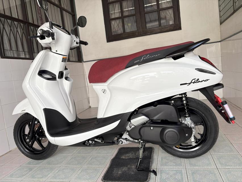 Grand Filano ABS Connected สภาพซื้อจอด รถมือเดียว มีสมุดคู่มือ เอกสารครบ มีรับประกัน จัดส่งได้ทั่วไทย วิ่ง9000 ปลายปี67 7