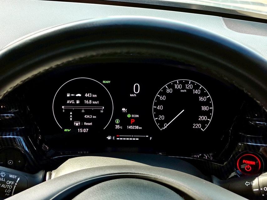 HONDA HR-V 1.5EL e:HEV เบนซิน+ไฟฟ้า A/T ปี 2021 15