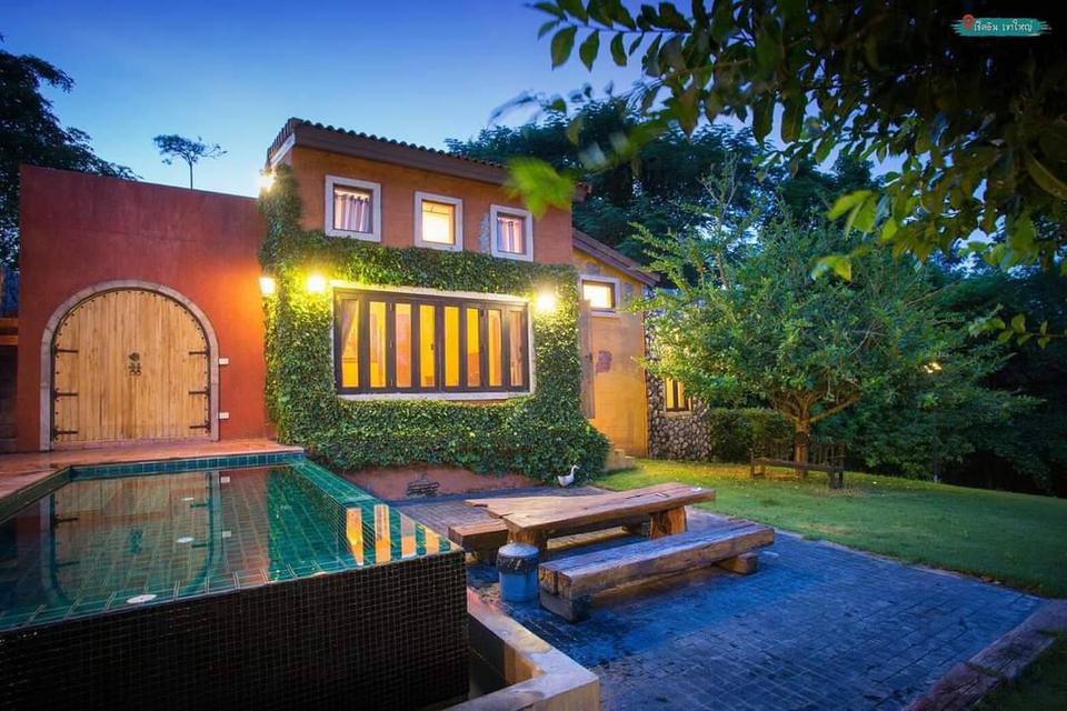 ขายบ้านเขาใหญ่ Private Pool Villa เขาใหญ่ ที่ดิน 310ตร.ว ที่ติดน้ำ สวยมาก ทำเลดีโครงการติดถนนธนะรัชต์ ใกล้มิดวินเทอร์ ดำเนินกิจการต่อได้เลย 0879074045 3