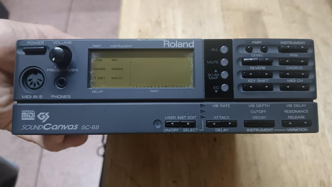 Roland sc 88 ซาวคาราโอเกะแท้มือสองญี่ปุ่น