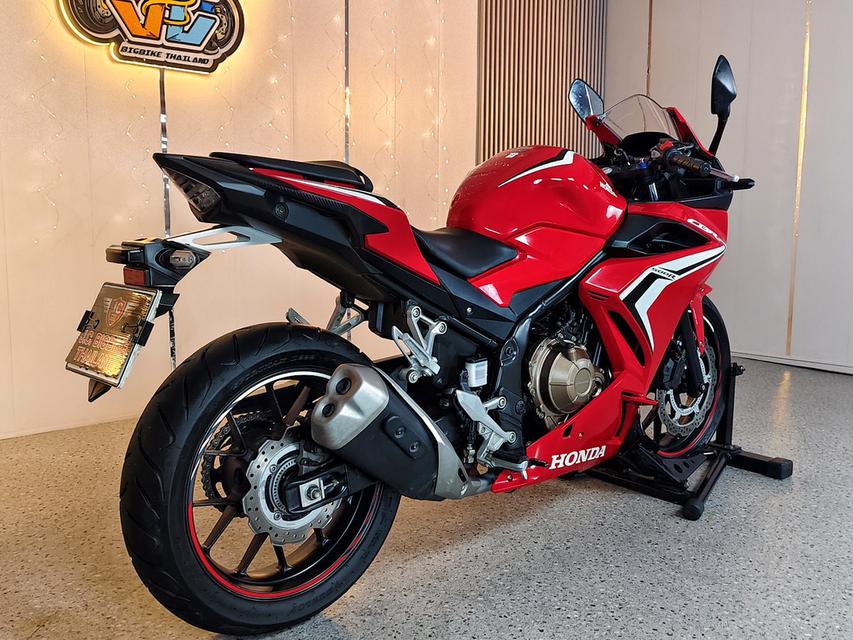 ✨️ สวย เดิม ใส ✨️ HONDA CBR500R รถกลางปี 2021 มือเดียวออกห้าง รูปที่ 9