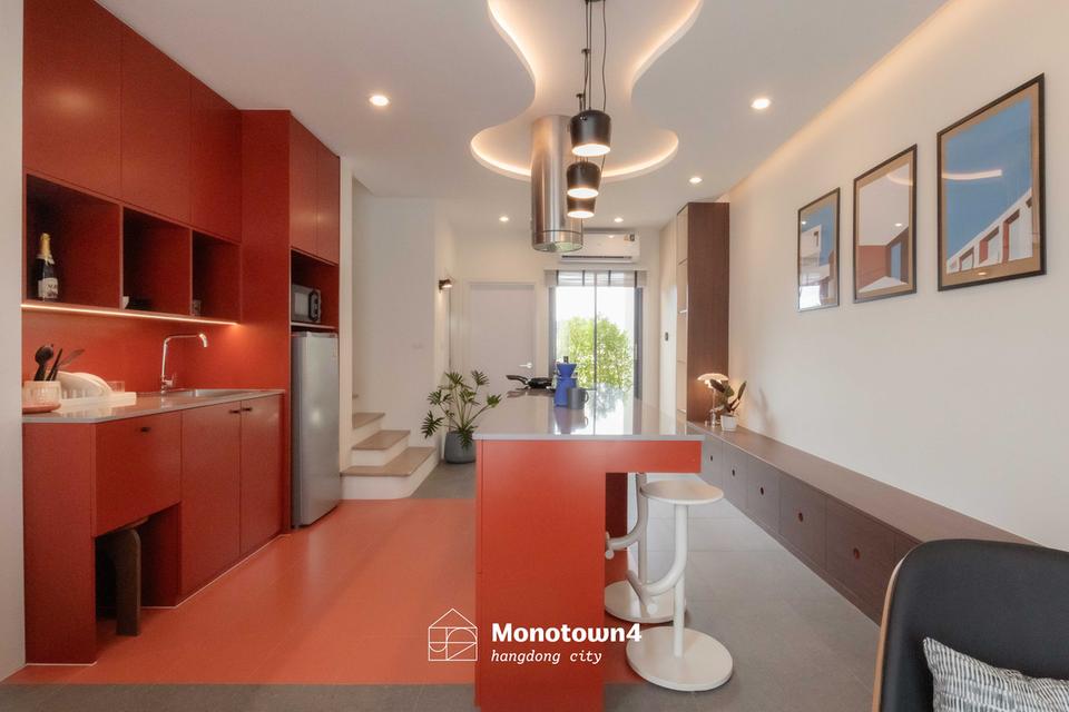 บ้านโซนหางดงเชียงใหม่ โครงการ Monotown 4 ทาวน์โฮม 3 ชั้น ที่จอดรถ 2 คัน สิ่งอำนวยความสะดวกครบ ใกล้กาดฝรั่ง 5 นาที 5