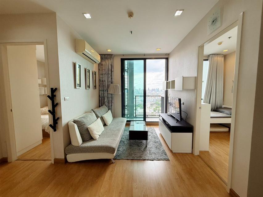 ขาย Condo Q House Sukhumvit 79 ติดรถไฟฟ้า BTS อ่อนนุช ห้องมุม 44.5 ตารางเมตร 2 ห้องนอน ชั้น26 ตกแต่งครบพร้อมอยู่ (Owner Post) 1