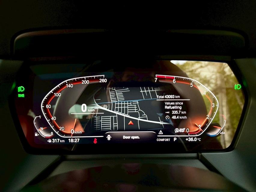 รหัสรถ CH345 BMW 220i Grand Coupe MSport ปี 2021 จด 2022 รถเคลือบแก้วตลอด รูปที่ 19