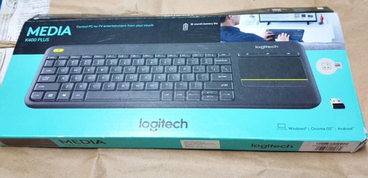 คีย์บอร์ด Logitech K400plus