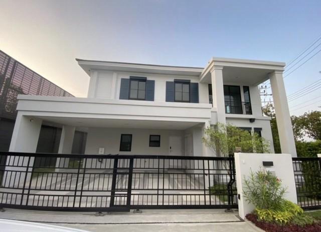 ขายบ้านเดี่ยว 2 ชั้น เศรษฐสิริ วัชรพล-เทพารักษ์ 77 ตร.วา หลังมุม สไตล์ Modern Heritage พร้อมเข้าอยู่ 1