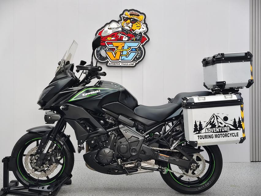 KAWASAKI VERSYS650 ปี2017 รถบ้านแท้มือเดียวเข้าเซอร์วิสเช็คระยะมาไม่เคยขาดมีบุ๊คเซอร์วิสยืนยัน รูปที่ 6