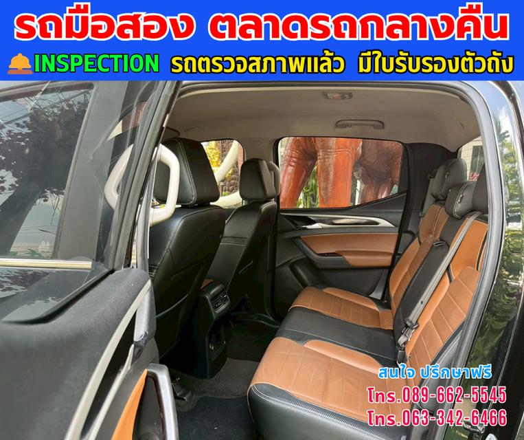 🚘ปี2024 MG Extender 2.0 Double Cab Grand X 4WD. ⭐ไมล์แท้ 67,xxx กม. ⚙️เครื่องดีเซล ✨เกียร์ออโต้ 4x4 15