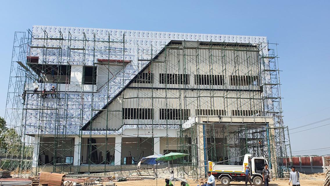 แผ่นอลูมิเนียม คอมโพสิท MASTER Cladding 7