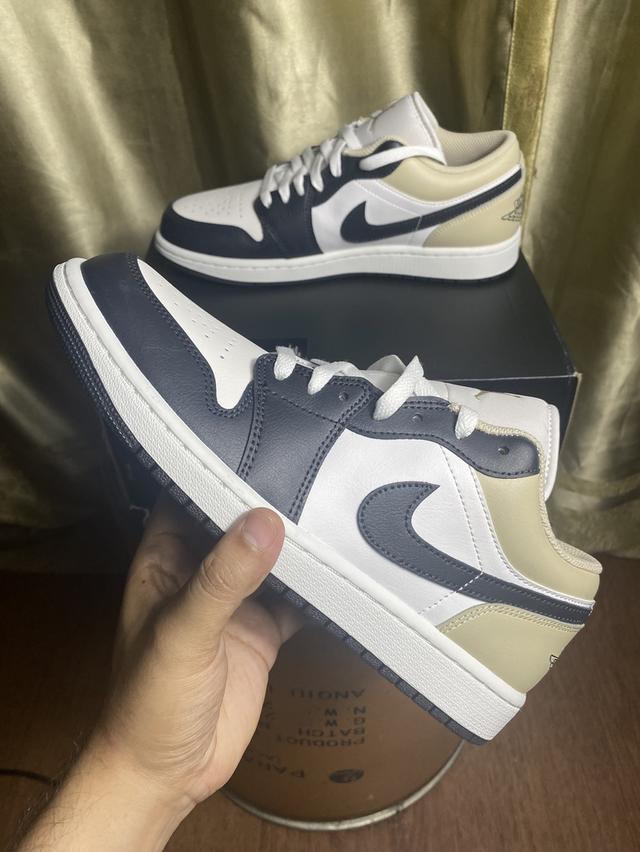 AIR JORDAN1 LOW SUMMIT WHITE OFF NOIR รูปย่อยที่ 2