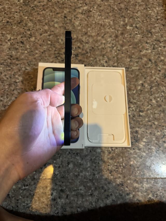 ขายๆๆๆถูกๆๆไอโฟน12สีใหม่Blue128กิ๊กมึกล่องอีมี่ตรงสูนTrueใช้งานปกติหมดทุกๆฟังชั่นเครื่องรีสโตได้ตลอดไม่มีติดไอคราว Model TH/A ( เครื่องเดิมๆทุกอย่างยั 5