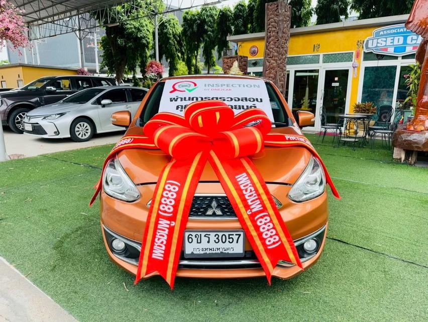 #MITSUBISHI MIRAGEเครื่อง 1.2cc.รุ่น GLS Hatchback ปี 2016 เกียร์AUTO ~ไมล์แท้ 12x,xxx กม.