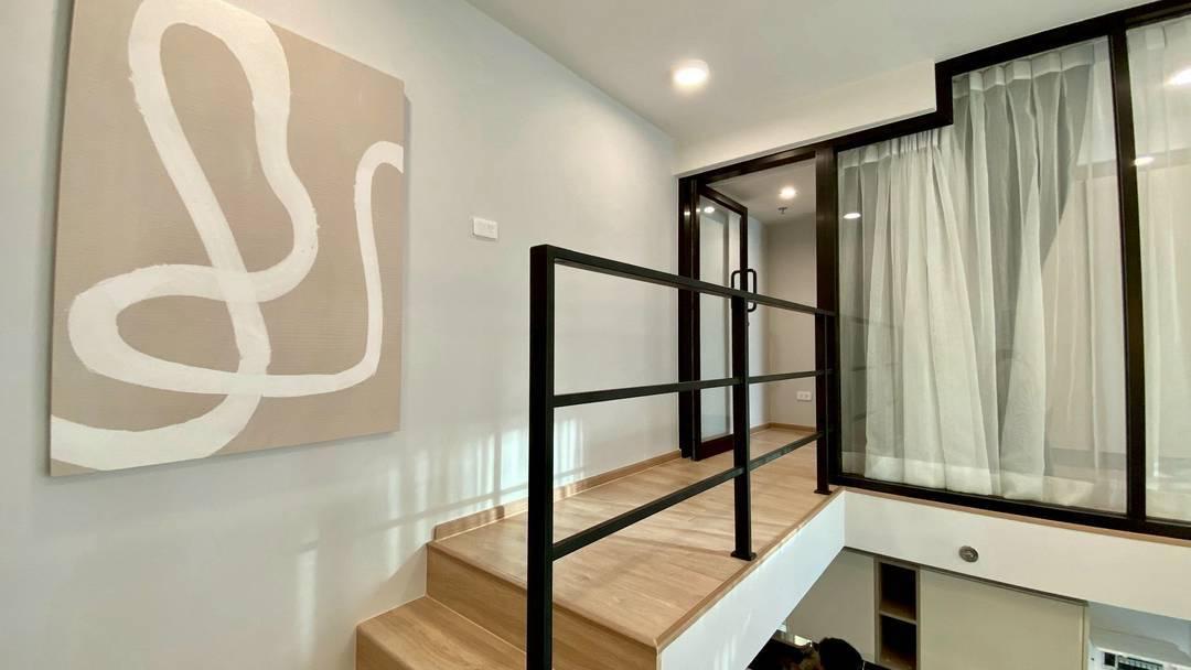 ให้เช่า Ideo พระราม 9 – อโศก (Duplex 2 ชั้น) ห้องสวยลงตัวทุกมุมมอง เฟอร์ครบ พร้อมอยู่ ทำเลดี เดินเพียง 450 ม. ถึง MRT พระราม 9 7