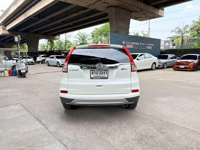 Honda CR-V 2.0E 4WD ปี 2016 เพีย379,000บาท ขับสี่ ไมล์158xxx เครื่องยนต์เกียร์ช่วงล่างดี แอร์เย็นฉ่ำ *ดูรถกทม ซอยประดิษฐมนูธรรม5 *0864368852เอ็มครับ*L รูปที่ 4