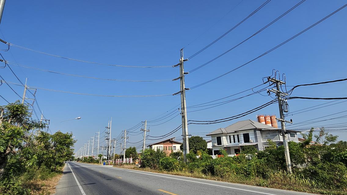 (ด่วนลดราคา)ขายที่ดินติดถนนใหญ่(3032)ใกล้ถนนใหญ่340จำนวน7ไร่1งาน 2