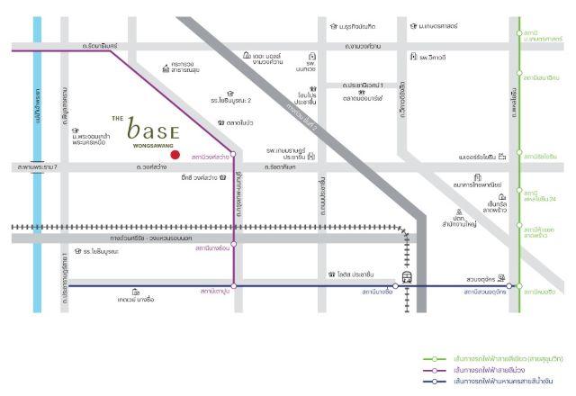 CM04474 ขายดาวน์ คอนโด เดอะ เบส วงศ์สว่าง The Base Wongsawang ตรงข้ามบิ๊กซี วงศ์สว่าง 4