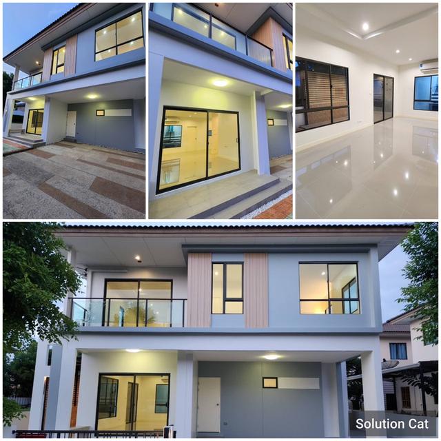 บ้านเดี่ยวหลังมุม หมู่บ้านธนาวิลเลจ2 ซอยแก้วอินทร์-บางใหญ่ จาก.นนทบุรี 1