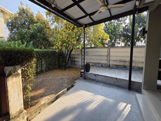 ให้เช่าบ้านเดี่ยว 2 ชั้น 58 ตร.วา 3 ห้องนอน หมู่บ้านพฤกษาปูริ กิ่งแก้ว 37 พร้อมอยู่ ทำเลดี วิวสวนหลังมุม เป็นส่วนตัว ใกล 3