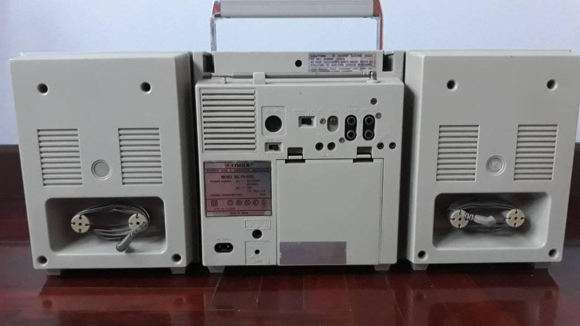 วิทยุสเตอริโอ Fisher รุ่น PH 422 Vintage BOOMBOX สภาพดี