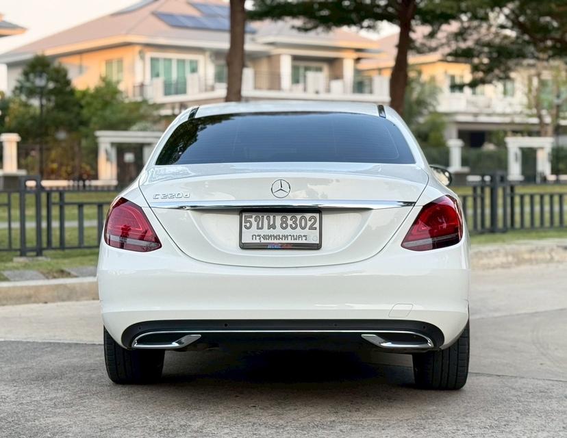 รหัสรถ AVA8302 ✅ Benz C220d ดีเซลล้วน W205 ปี 2021 รูปที่ 6
