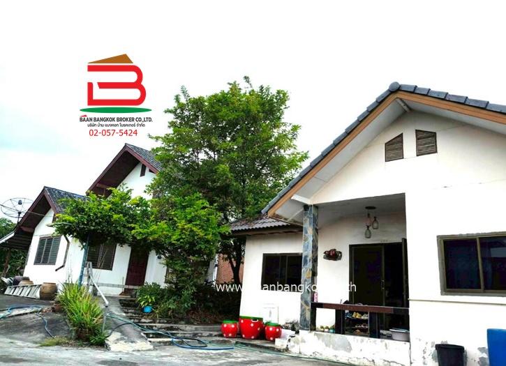 ที่ดินพร้อมสิ่งปลูกสร้าง หนองระแหง 5/1 (ใกล้ทางด่วนจตุโชติ) เนื้อที่ 400 ตรว. แขวงสามวาฝั่งตะวันตก เขตคลองสามวา 4