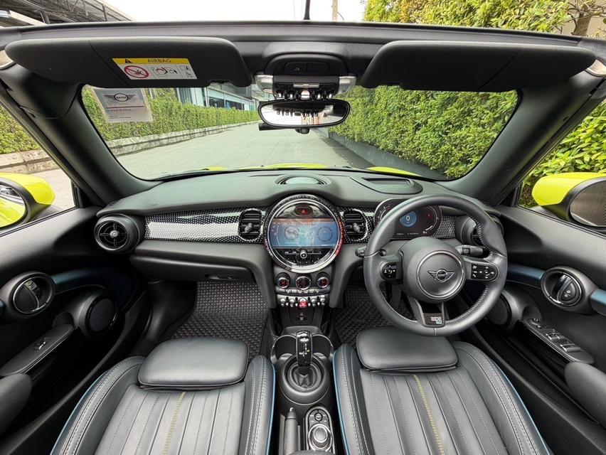 รหัสรถ AP83 Mini Cooper s Convertible รุ่นพิเศษ Sidewalk Edition ปี 2022 สี Zesty Yellow รูปที่ 8