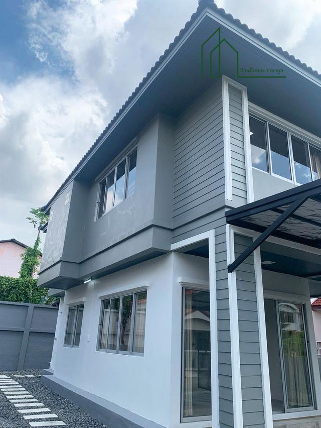 บ้านเดี่ยว 2 ชั้น 61.8 หมู่บ้านสัมมากร 2 ถนนสามวา 20 รีโนเวทใหม่ พร้อมอยู่ 4