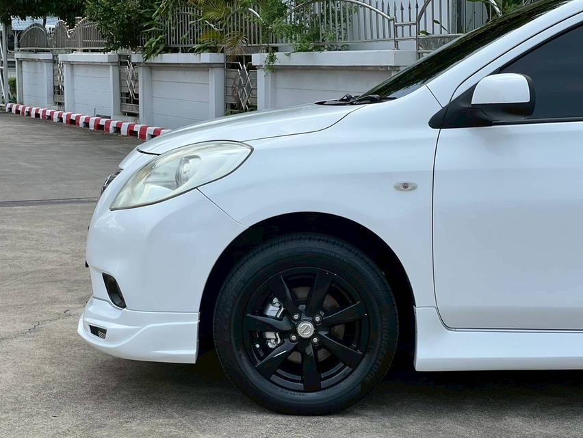 Nissan Almera 1.2VL AT ปี2012 สีขาว🔥🔥ราคา 129,000 บาท🔥🔥- ไมล์ 17x,xxx Km. รูปที่ 5