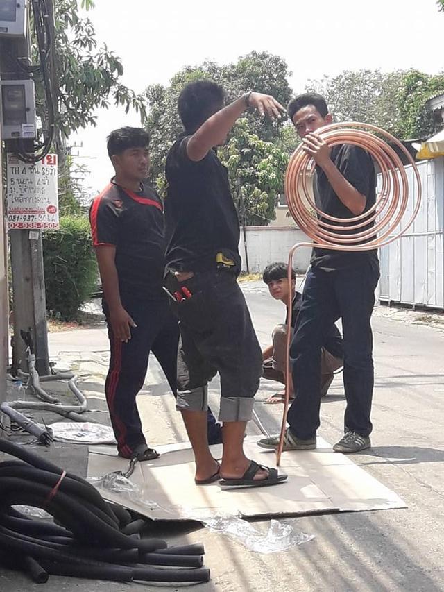 ช่างย้ายแอร์-ช่างซ่อมแอร์บ้าน นิคมบางปู นิคมบางพลี แพรกษา ซอยมังกรขันดี ซอยขจรวิทย์ ตำหรุ 14