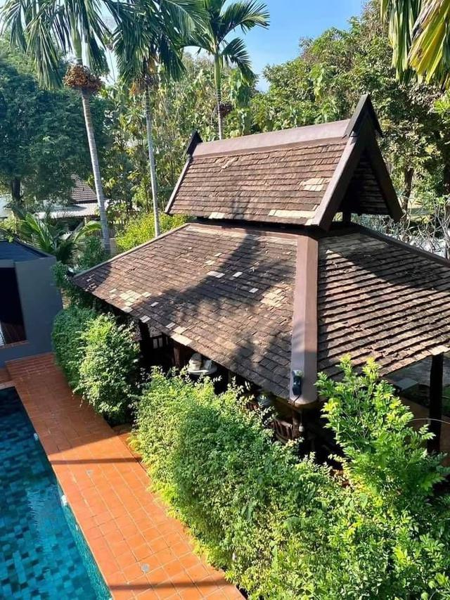 บ้าน พร้อมสระว่ายน้ำ pool villa  ขนาด 426 ตรว. รวมพื้นที่ใช้สอย722 ตรม.  1