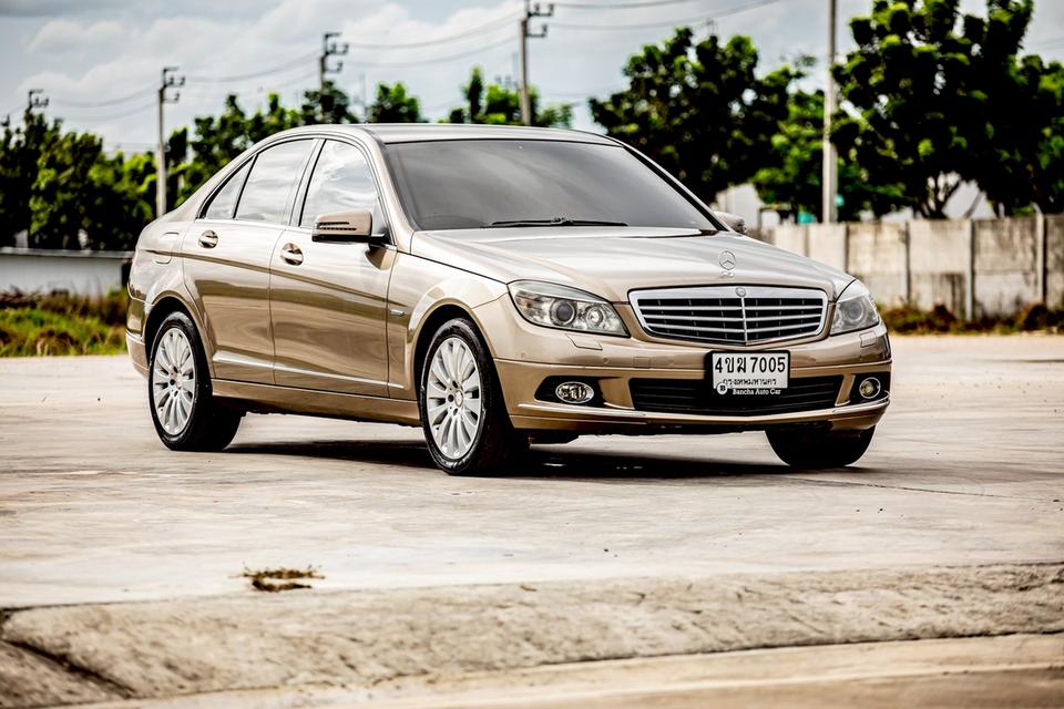 Benz C200 CGI BE สีน้ำตาล ปี 2010  3