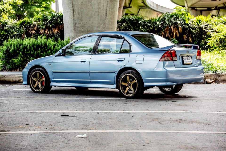 Honda Civic Dm 1.7 สีฟ้า เดิมสวย หายาก ปี 2004  8