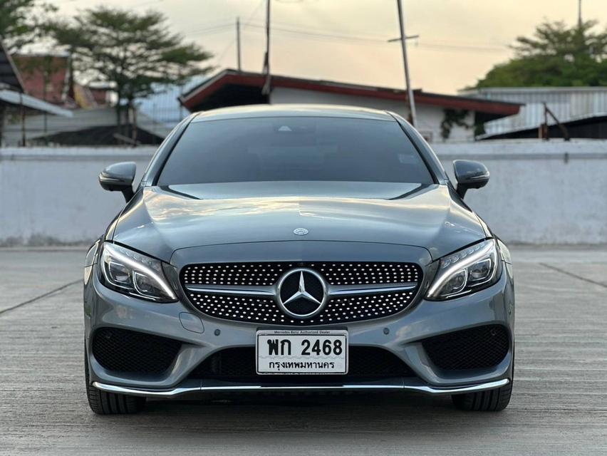 Mercedes Benz C250 Coupe AMG 7G (W205) 2016 สายจอด รถใหม่มากๆ ไมล์น้อยสุดใน 2