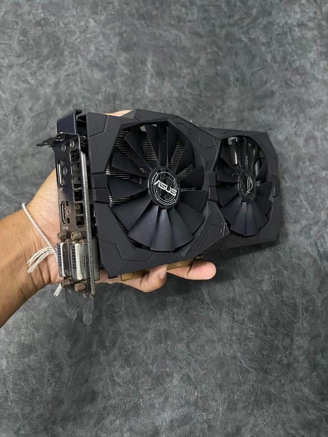 การ์ดจอ AMD RX 570 4GB ASUS ROG STRIX GAMING 2