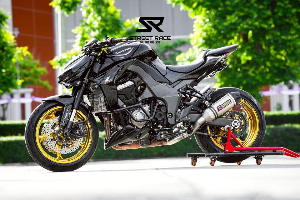 2015 Kawasaki z1000 ปี 2015 ดำด้าน ท่อ akrapovic ดุดัน 11